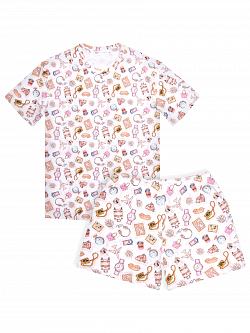 8521 Пижама из хлопка Mini-kids/ Cotton pyjamas/ Pigiama di cotone